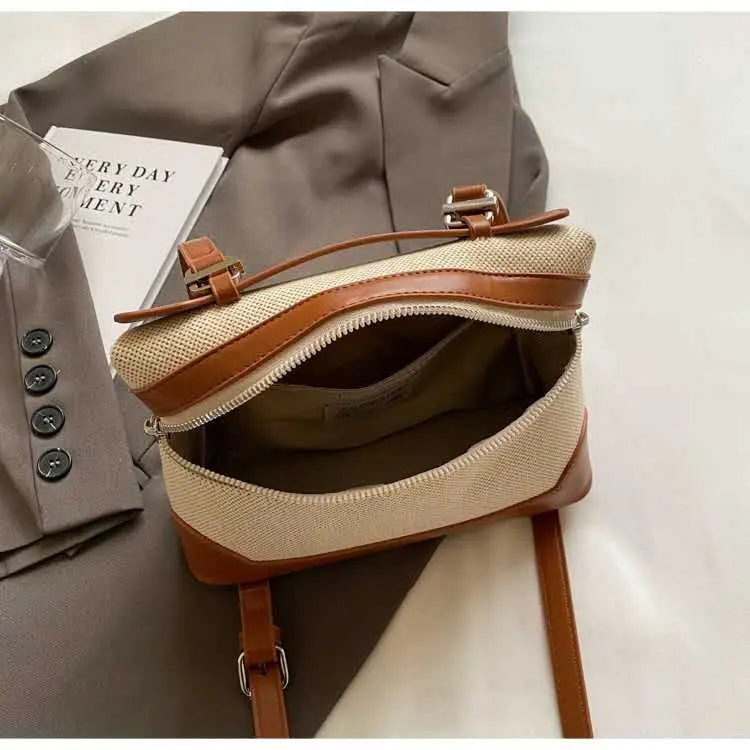 Mini Canvas Vanity Bag