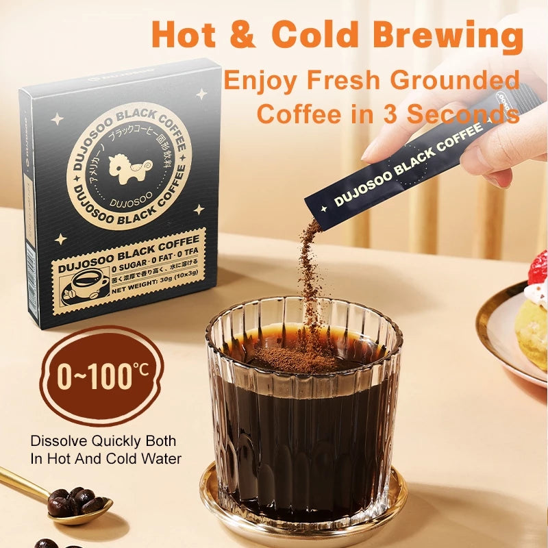 DUJOSOO Black Coffee –  Zero Fat, Zero Trans Fat