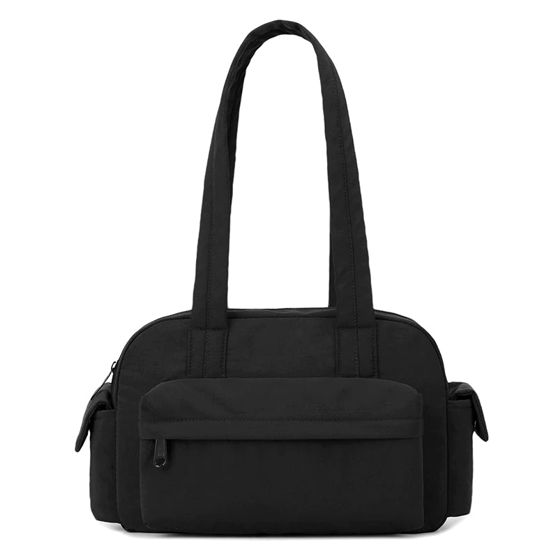 Fashion Nylon Multi Pockets Shoulder Bag