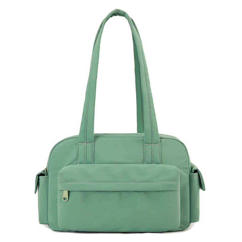 Fashion Nylon Multi Pockets Shoulder Bag