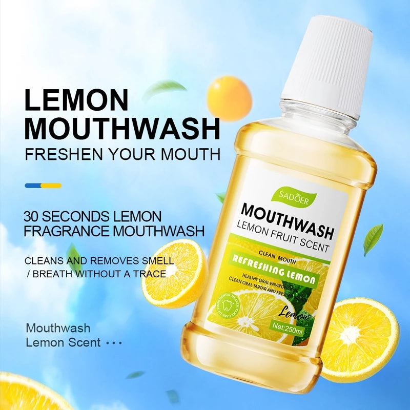SADOER Cool Mint Alcohol-Free Mouthwash 250ml