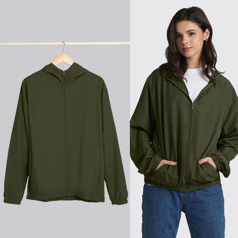 Men & Women Windbreaker Bomber Jacket