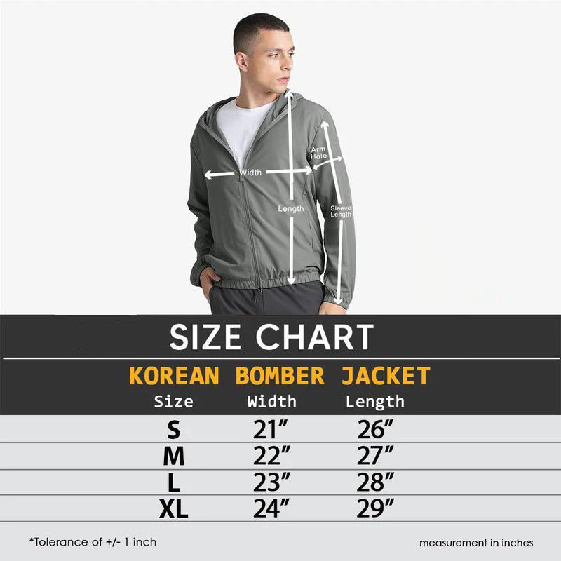 Men & Women Windbreaker Bomber Jacket