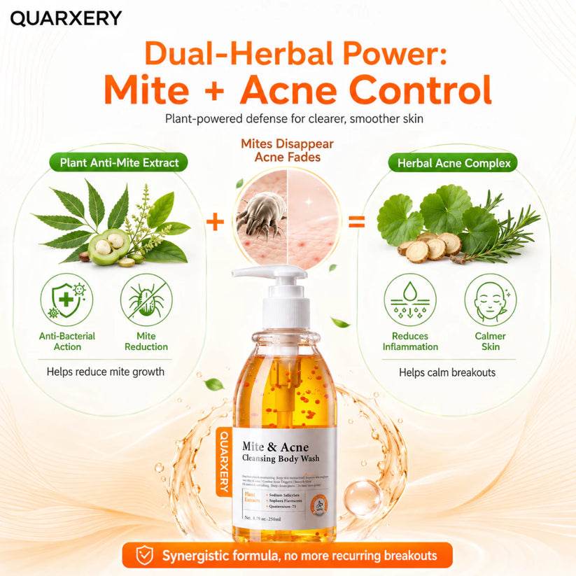 Mite & Acne Cleansing Body Wash 250ml
