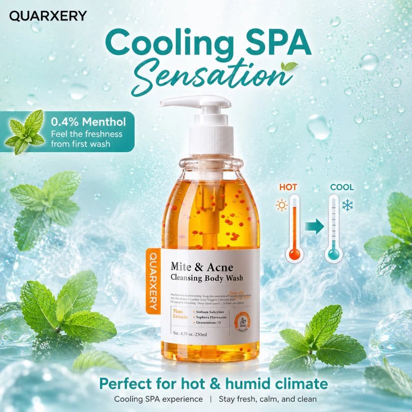 Mite & Acne Cleansing Body Wash 250ml