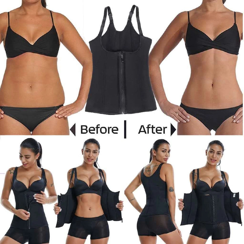 Women's Body Shaper Waist Trainer Corset Vest