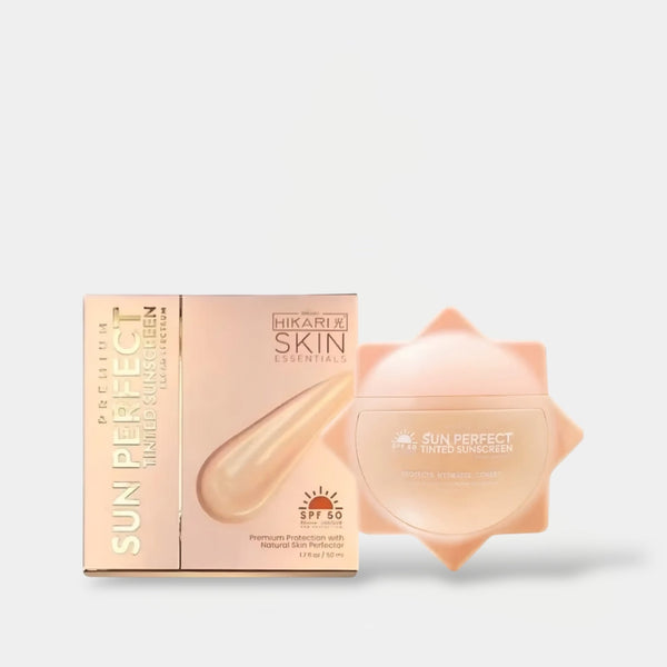 Hikari Premium Sun Perfect Tinted Sunscreen SPF50 PA++++ 50ml