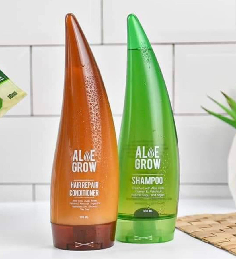 Aloe Grow Hair Growing Shampoo & Conditioner