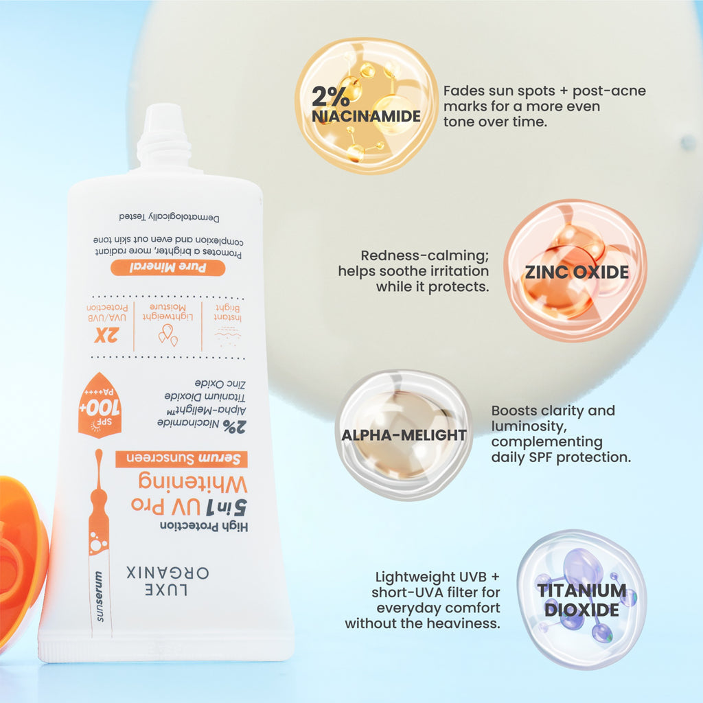 Luxe Organix Serum Sunscreen SPF 100 PA+++