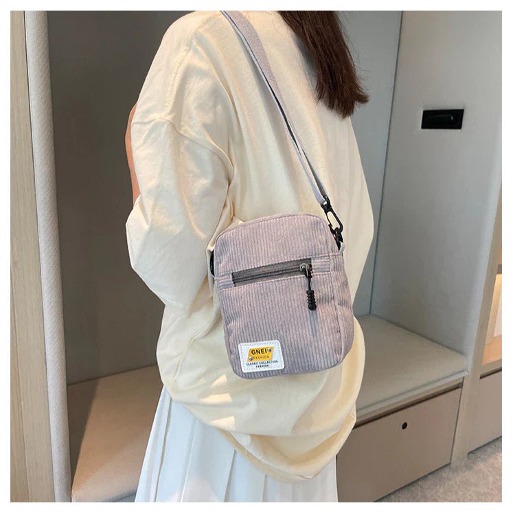 Corduroy Sling Bag
