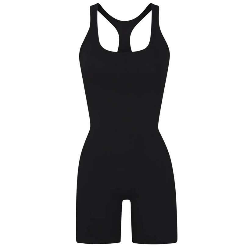 Women’s Seamless Open Back Jumpsuit Fitness Wear