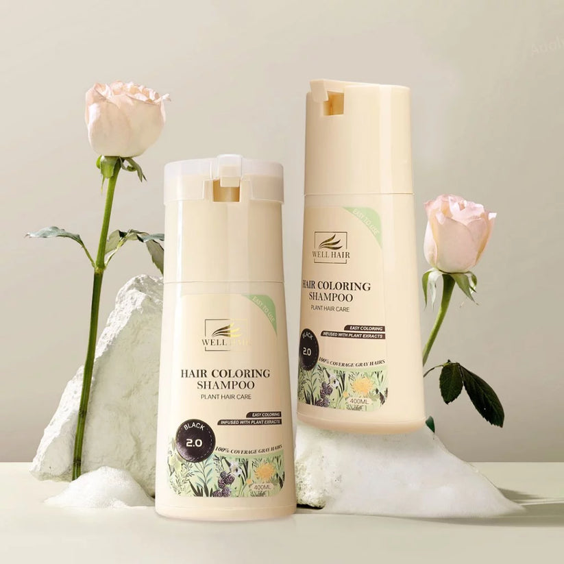WELL HAIR Color Shampoo 2.0 Black