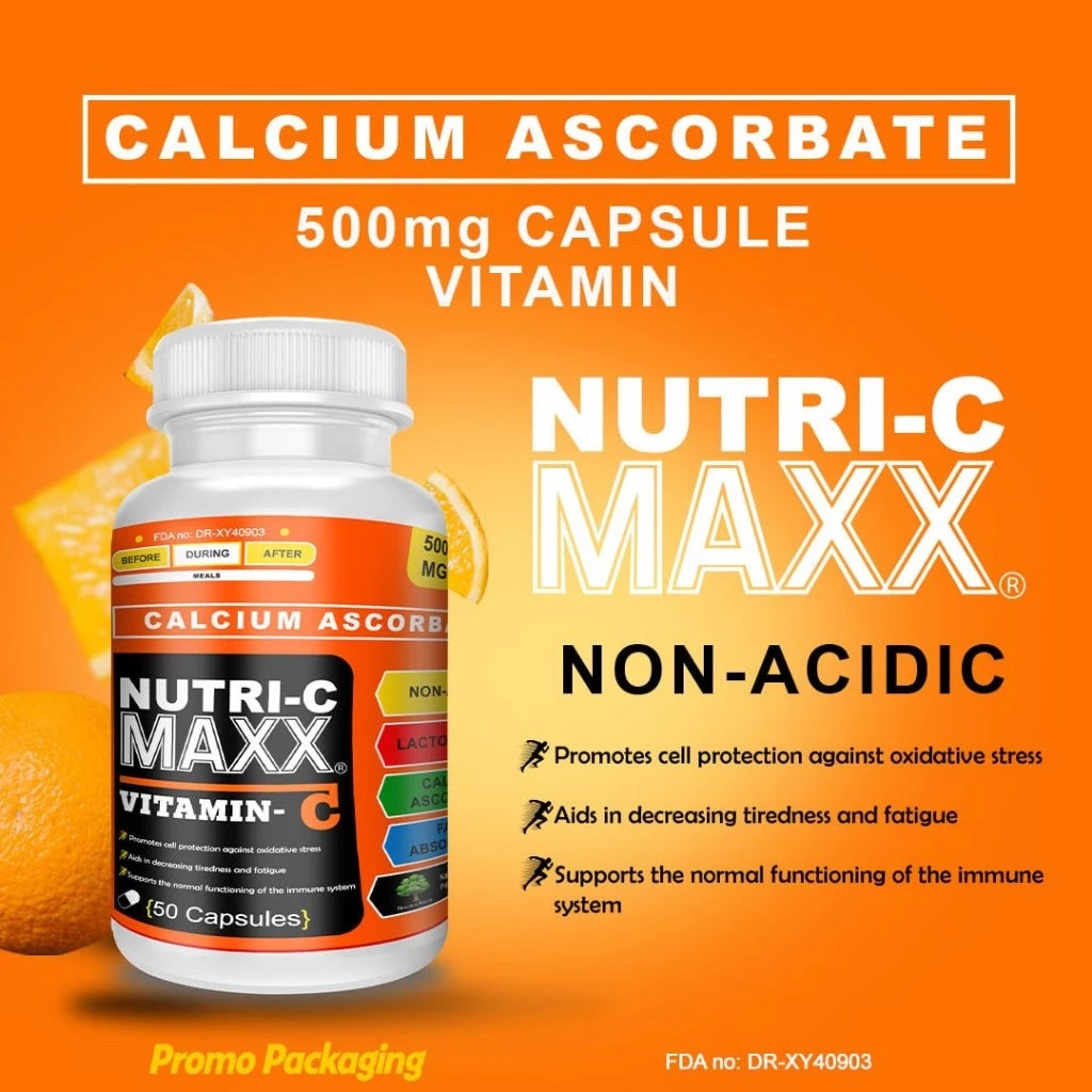 NUTRI-C MAXX Vitamin C (50 Capsules)
