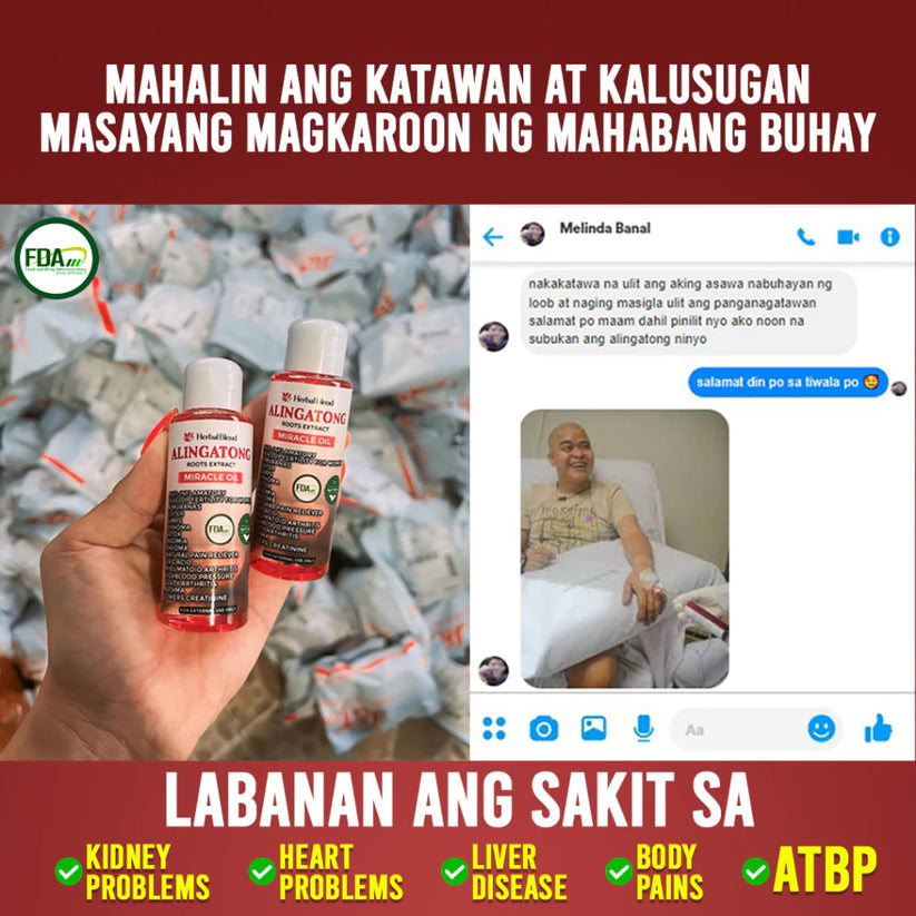 Herbal Blend Alingatong Miracle Oil