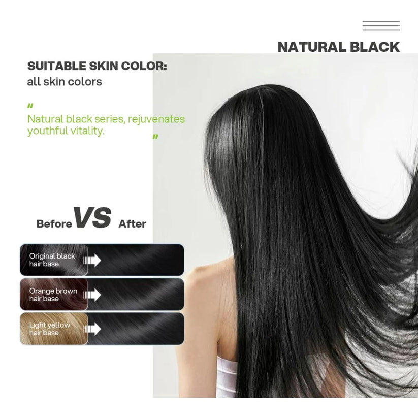 WELL HAIR Color Shampoo 2.0 Black