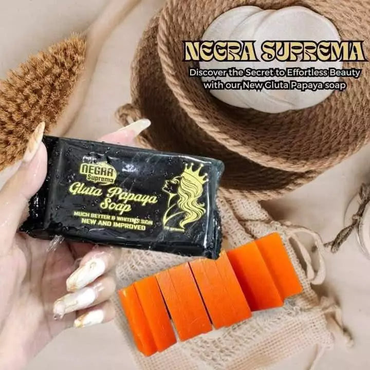 NEGRA SUPREMA Gluta Papaya Soap 6pcs/pack
