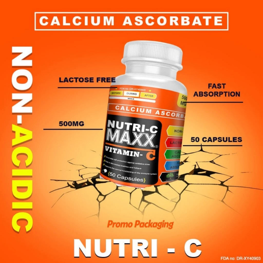 NUTRI-C MAXX Vitamin C (50 Capsules)
