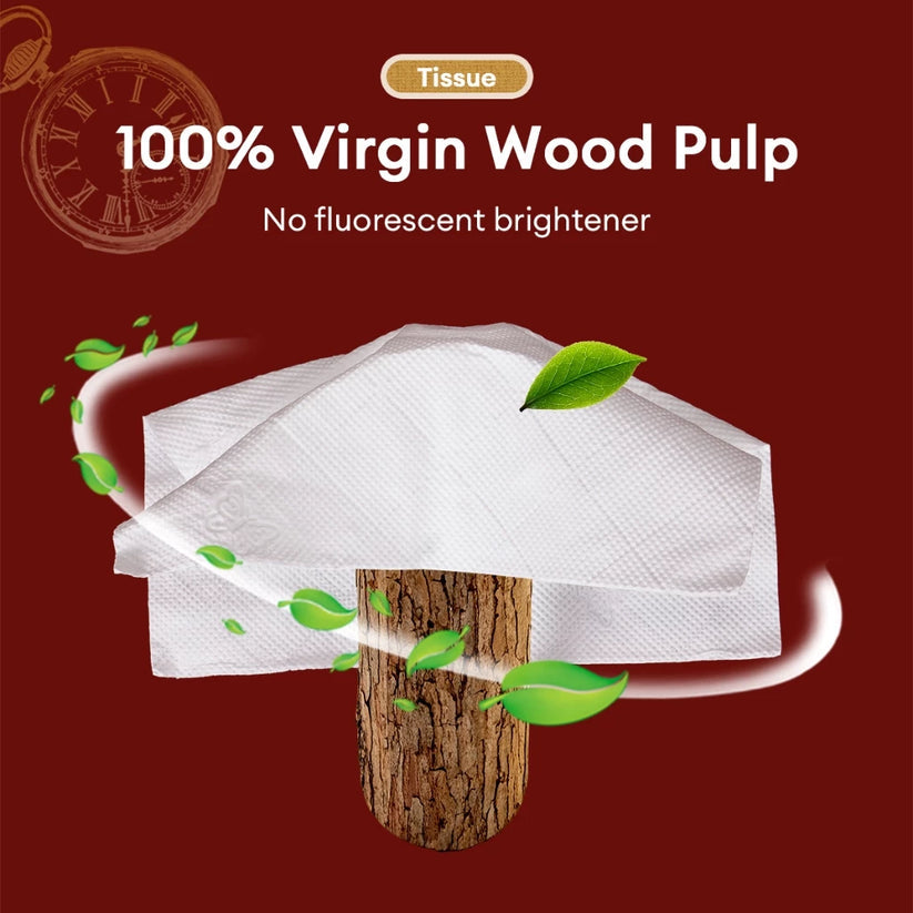 MUNAFIE Rose Scent Facial Tissue Paper