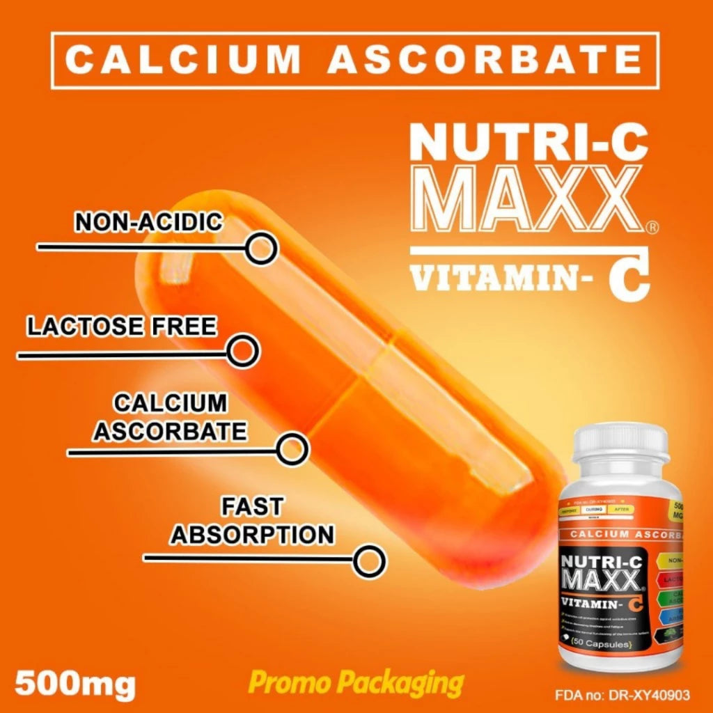 NUTRI-C MAXX Vitamin C (50 Capsules)