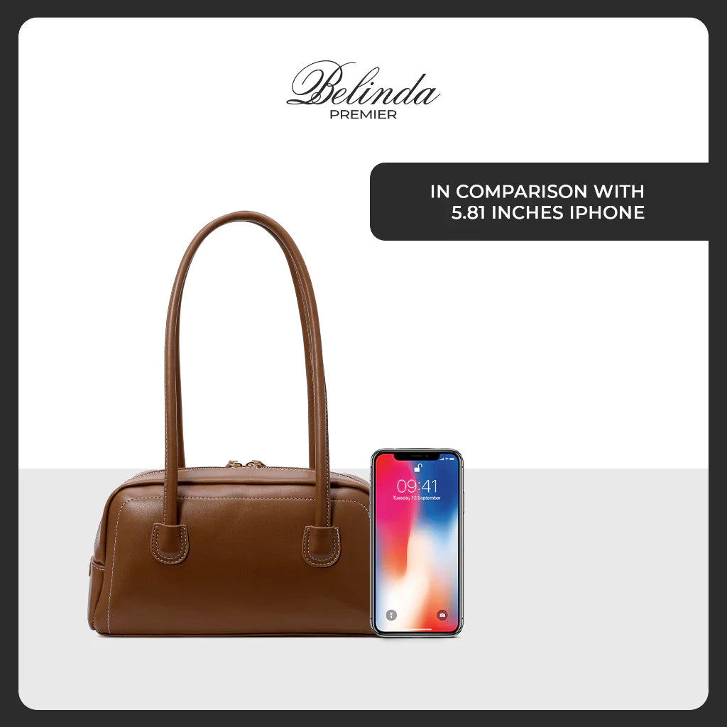 Minimalist Luxe Top-Handle Bag