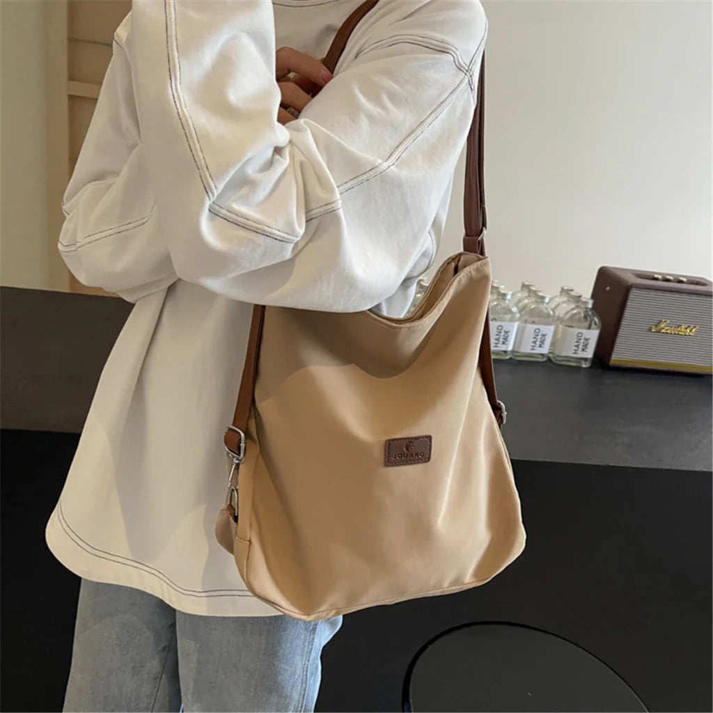 Three-Ways Canvas Tote Bag