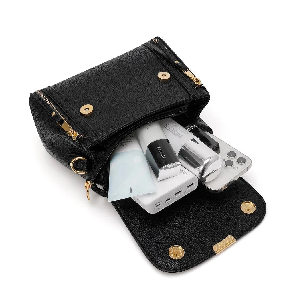 Premier High-End Leather 2 Way Fashion Ladies Handbag