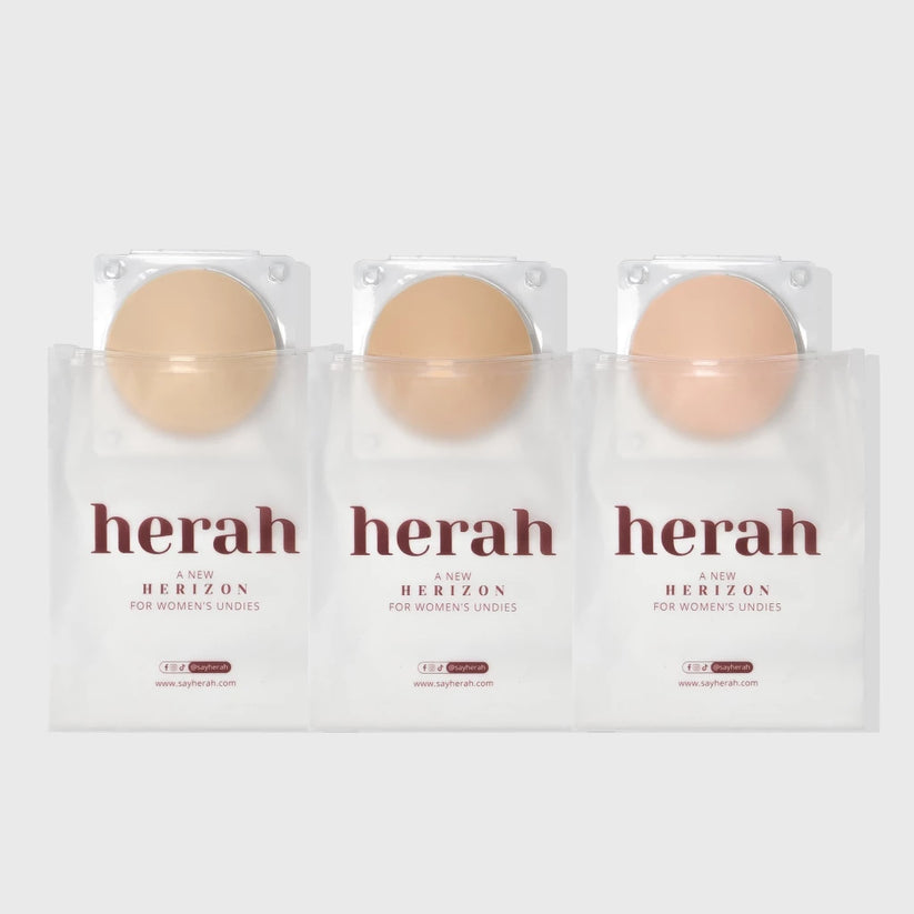 Herah Silicone Nipple Covers in Hard Case
