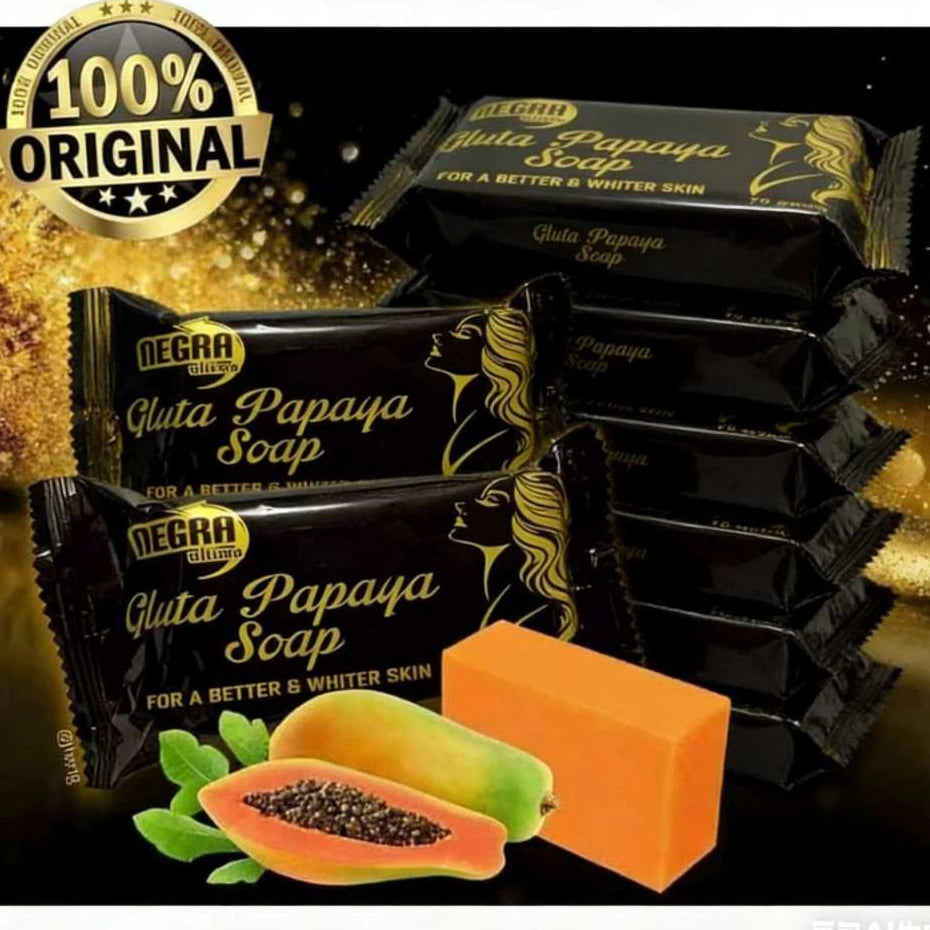 NEGRA SUPREMA Gluta Papaya Soap 6pcs/pack