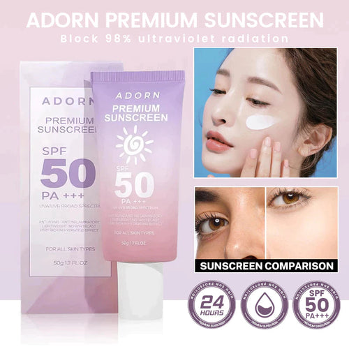 ADORN Premium Sunscreen  SPF 50 PA+++