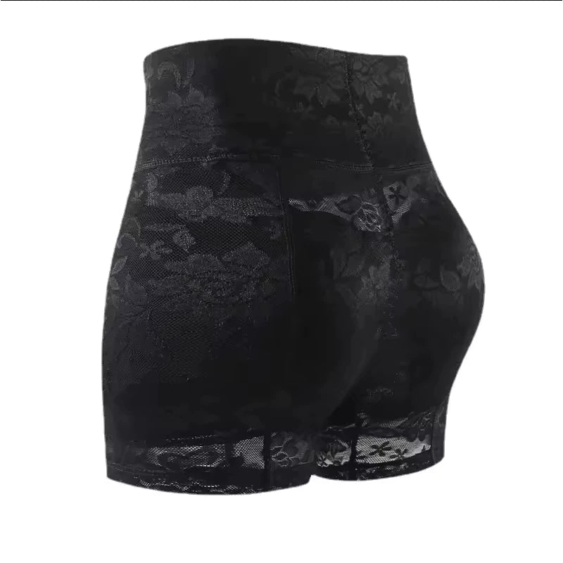 Lace Padded Butt Hips Shapewear Shorts