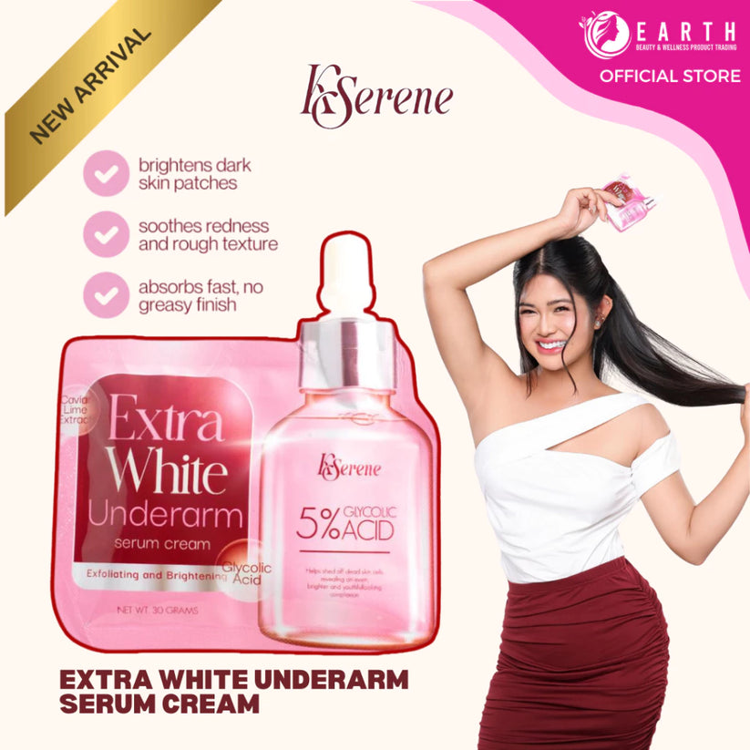 KSERENE Extra White Underarm Serum Cream - 30g
