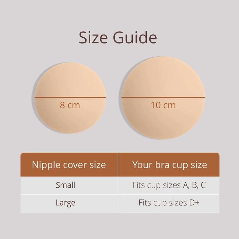 Herah Silicone Nipple Covers in Hard Case