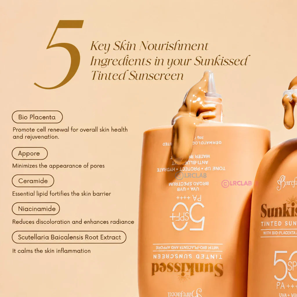 BAREFACED Sunkissed Tinted Sunscreen SPF 50 PA+++