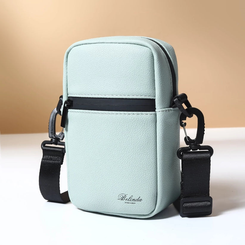 BELINDA Leather Crossbody Phone Bag