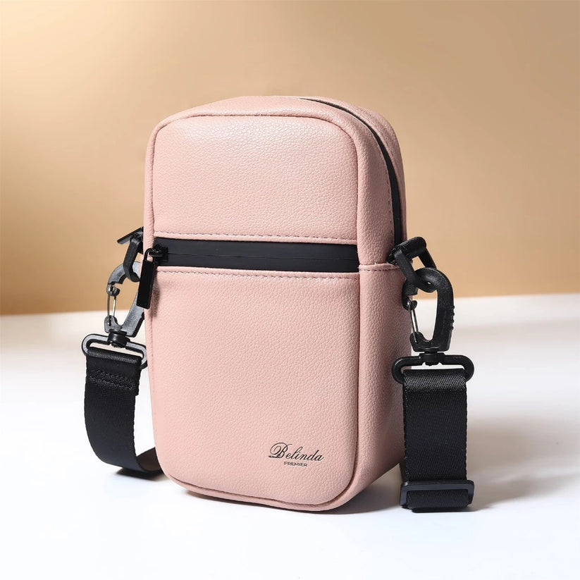 BELINDA Leather Crossbody Phone Bag
