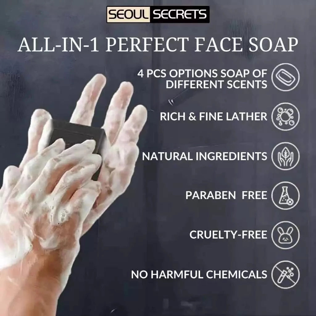 SEOUL SECRETS Whitening Face Soap Bar 70g