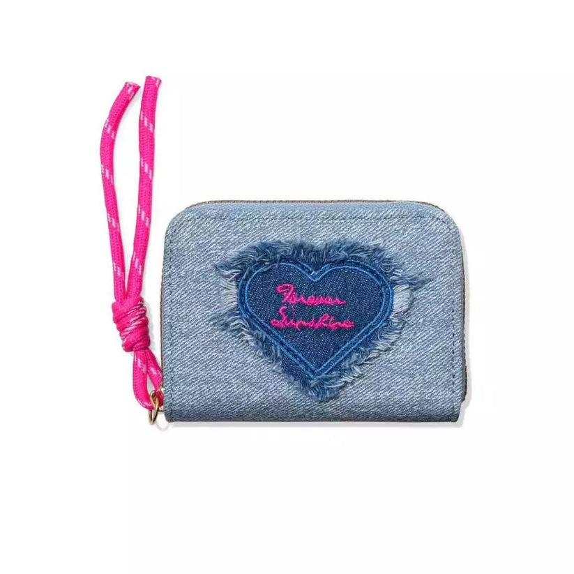 Forever Sunshine Denim Wallet