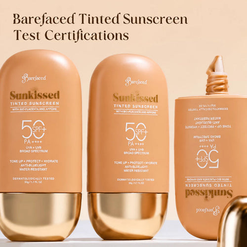 Barefaced Sunkissed Tinted Sunscreen SPF50+ PA++++ 50g