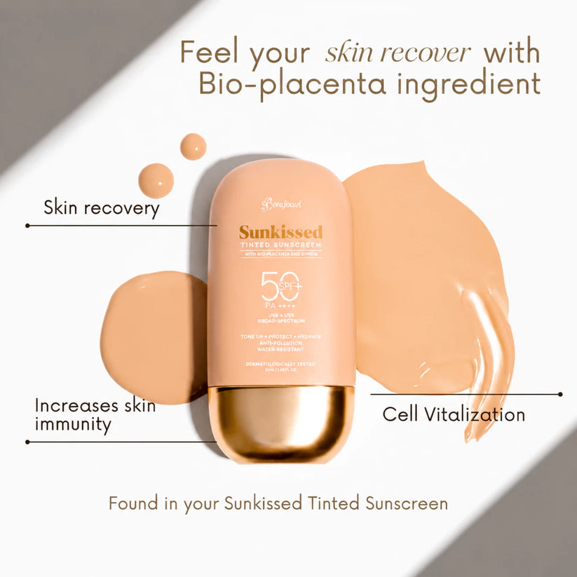 Barefaced Sunkissed Tinted Sunscreen SPF50+ PA++++ 50g