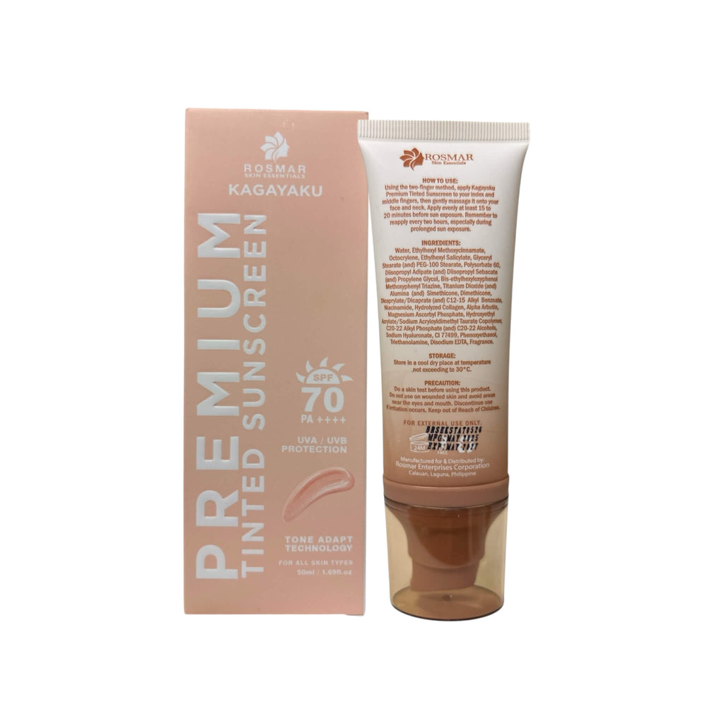 Rosmar Skin Essentials Kagayaku Premium Tinted Sunscreen - SPF 70 PA++++