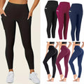High Waist Fitness Sports Leggings with Side Pockets
