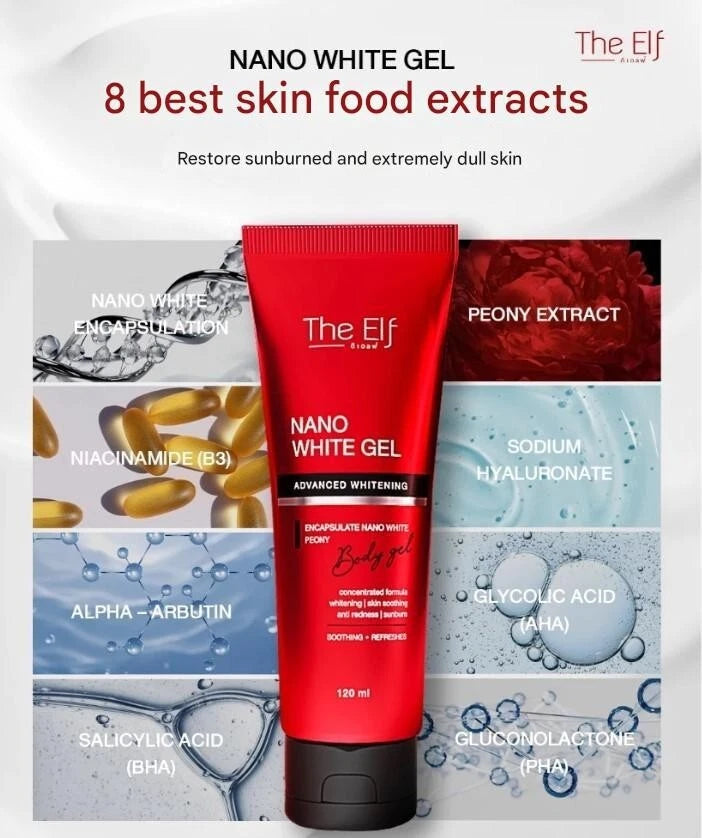 The Elf Advanced Whitening Nano White Gel - 120ml