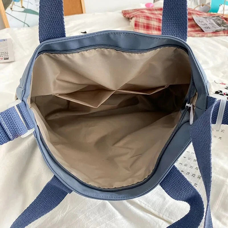 Nylon Messenger Crossbody Shoulder Sling Bag