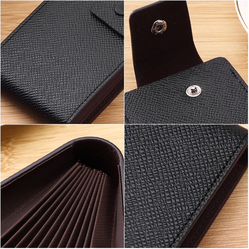 Multi-Card Slot PU Leather Wallet