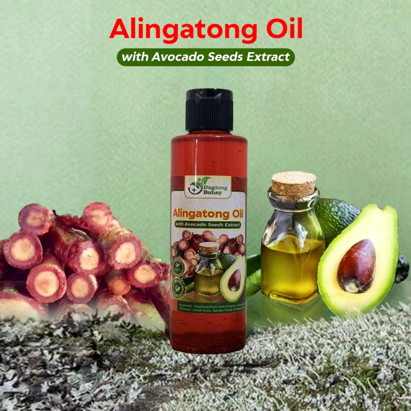 Alingatong Oil with Avocado - Pain Relief, Muscle Relaxant