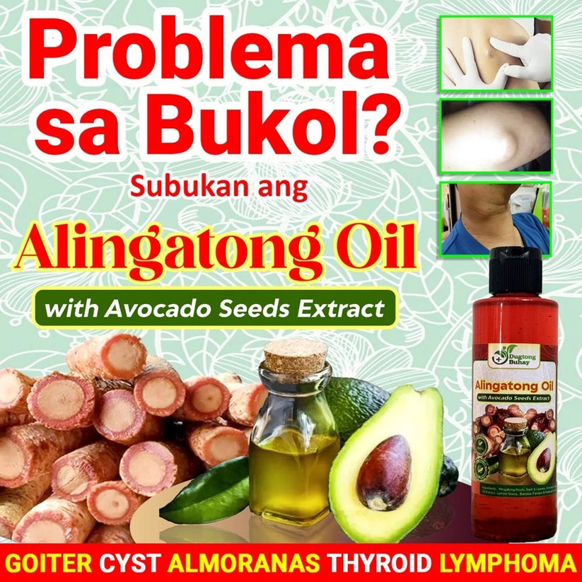 Alingatong Oil with Avocado - Pain Relief, Muscle Relaxant