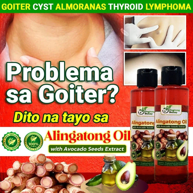Alingatong Oil with Avocado - Pain Relief, Muscle Relaxant
