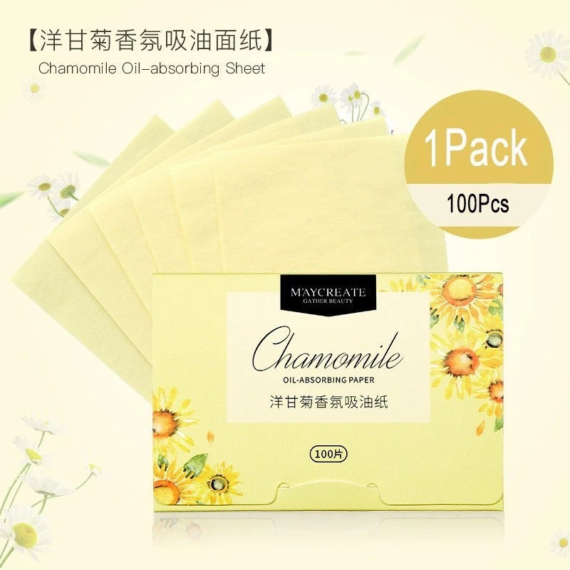 BUY 1 GET 1! 100 Sheets/Pack of High-Efficiency Oil Blotting Paper