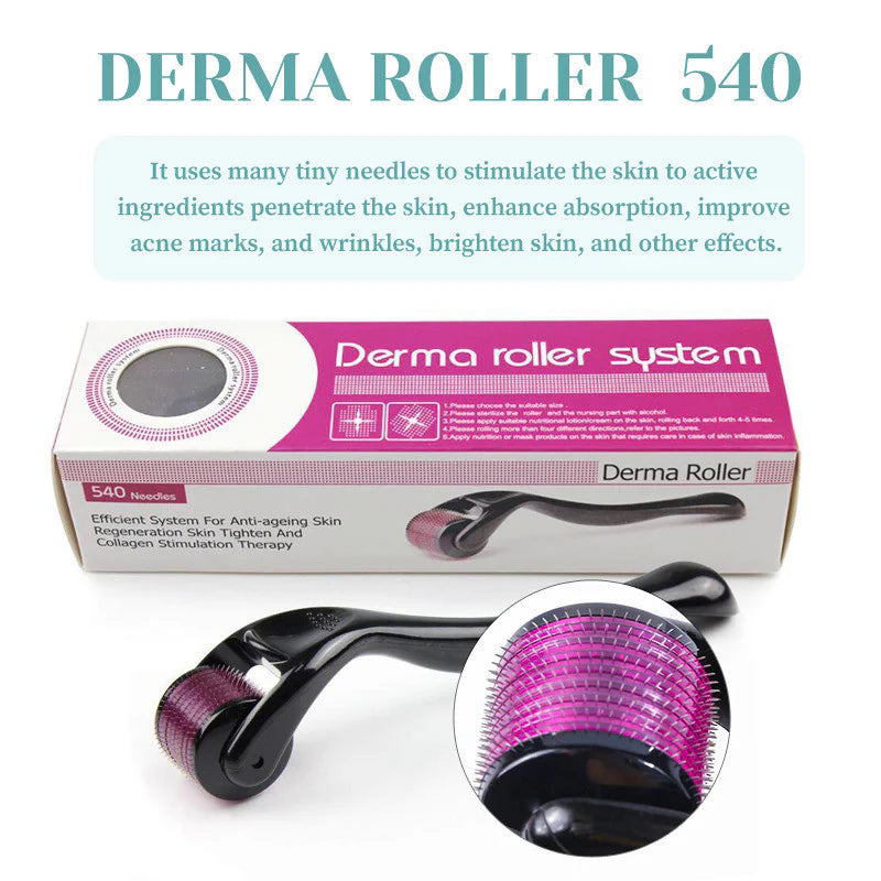 540 Titanium Microneedle Scar Derma Roller