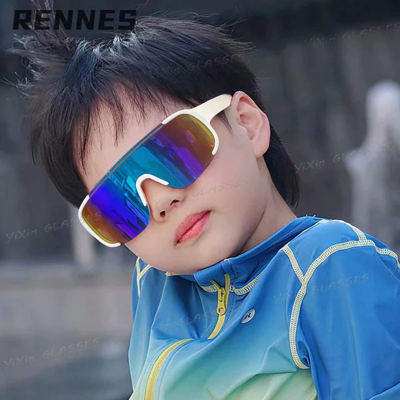 Kids Fashion Shield Sunglasses